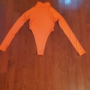 Dark orange bodysuit 🍊